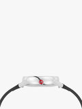 Mondaine Damenuhr 30mm mit veganem Lederarmband - Britisches Produkt