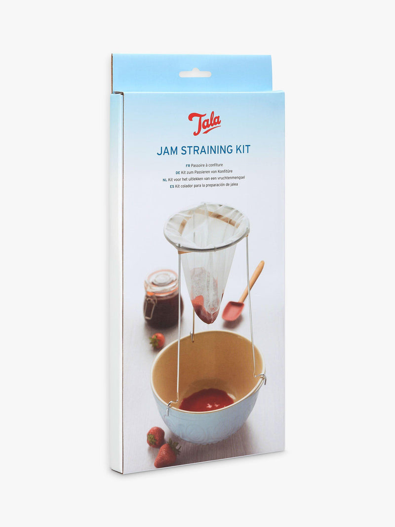 Tala stainless steel jam strainer and jelly bag kit - British product