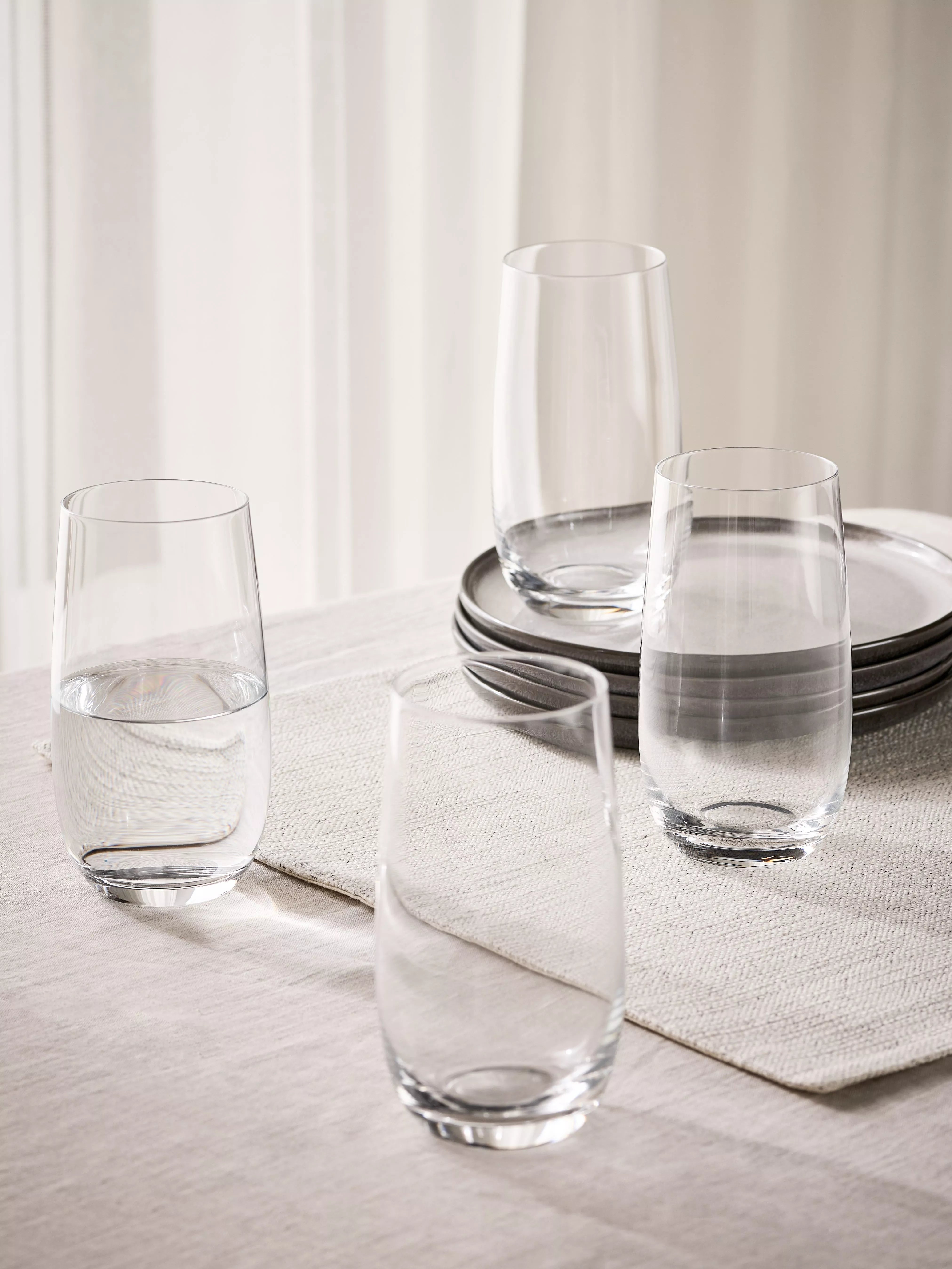 John Lewis highball glasses set of 4 470ml (British brand)