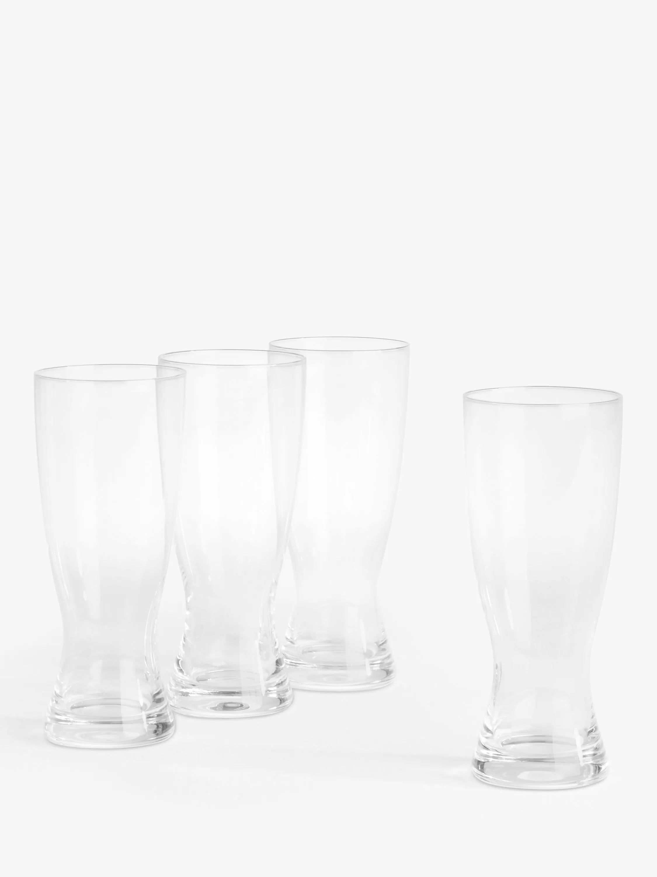 John Lewis Studio beer glasses set of 4 380ml (British brand)