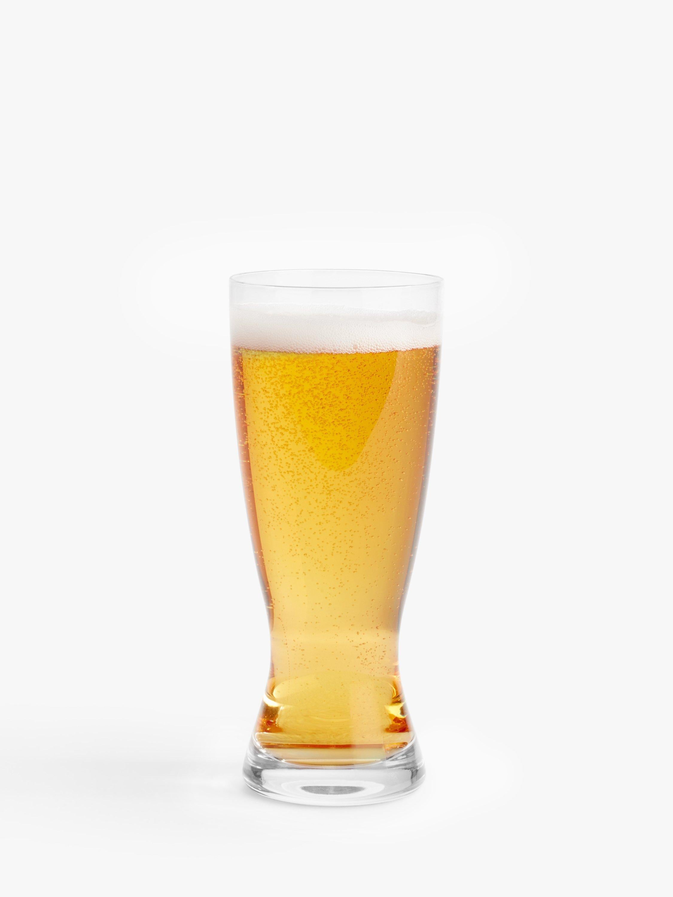 John Lewis Studio beer glasses set of 4 380ml (British brand)