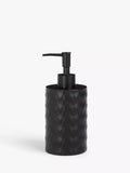 John Lewis Diamond Soap Dispenser, Black