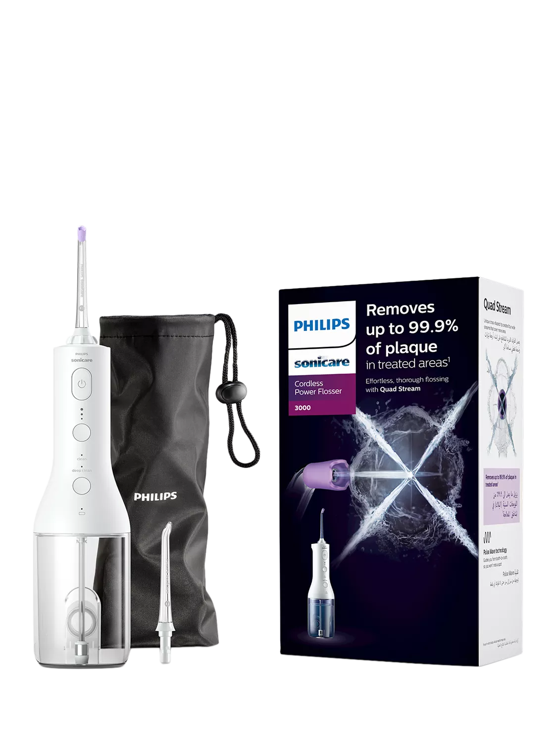 فلوسر مياه لاسلكي Philips Sonicare 3000 (علامة تجارية بريطانية)