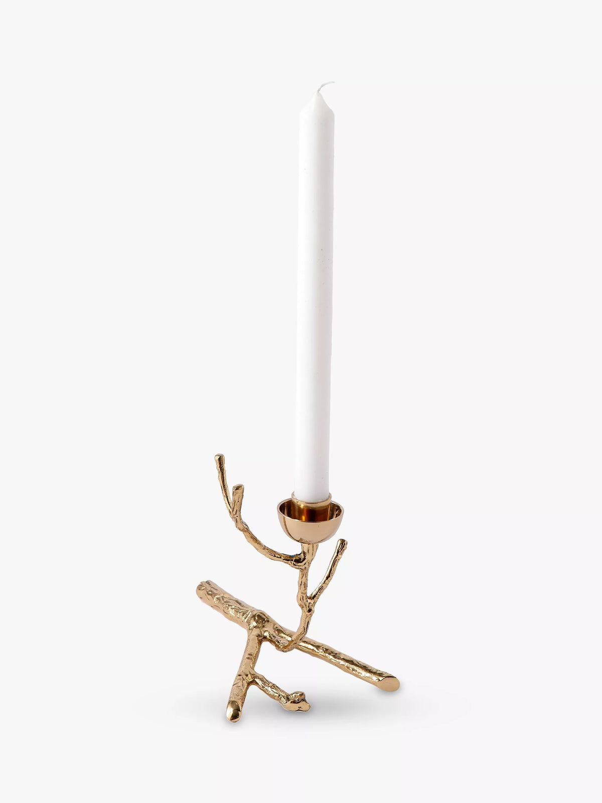 pols potten Twiggy candle holder gold brass, imported from the UK