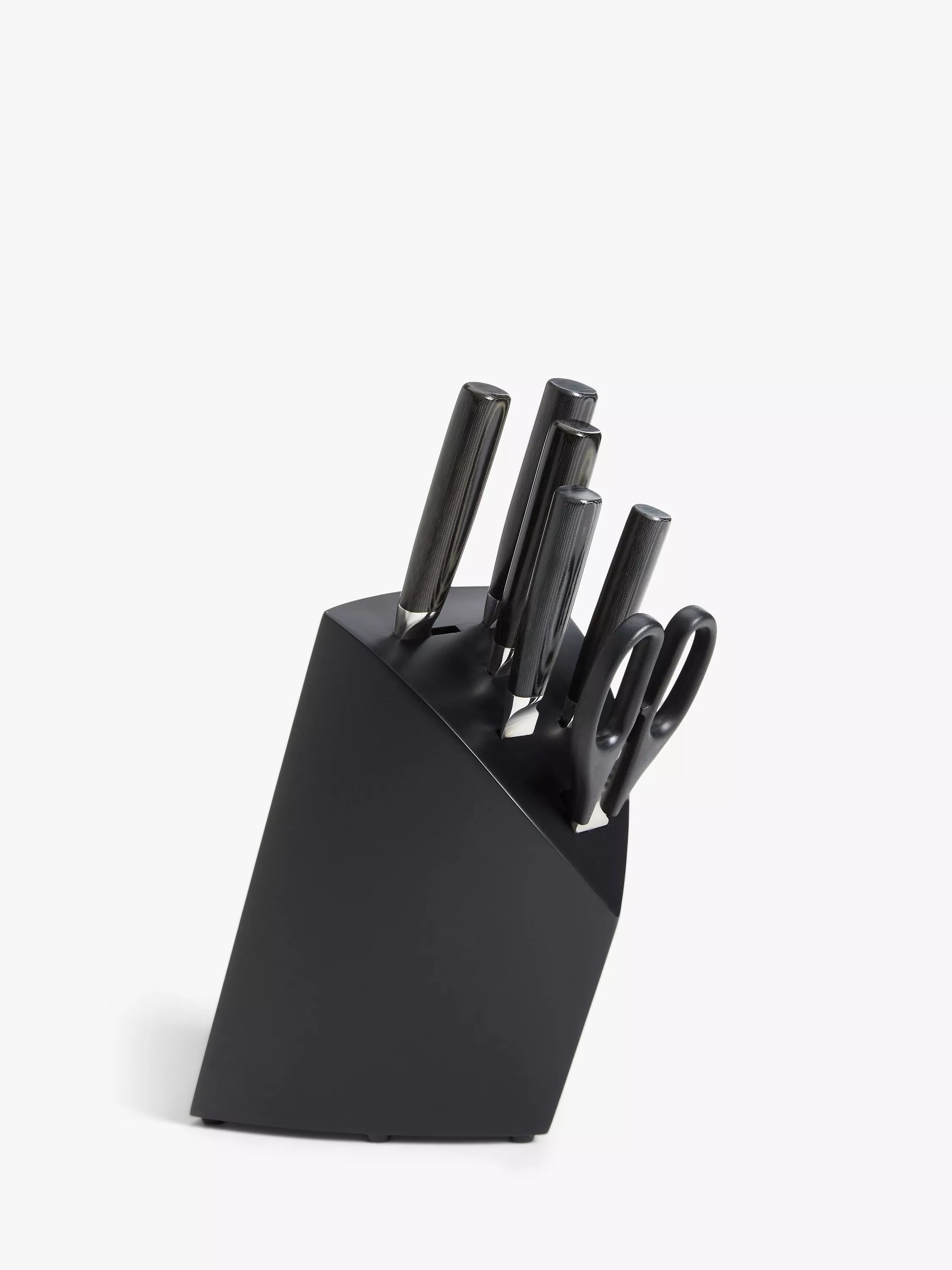 John Lewis professional knife block 6 piece set - British product