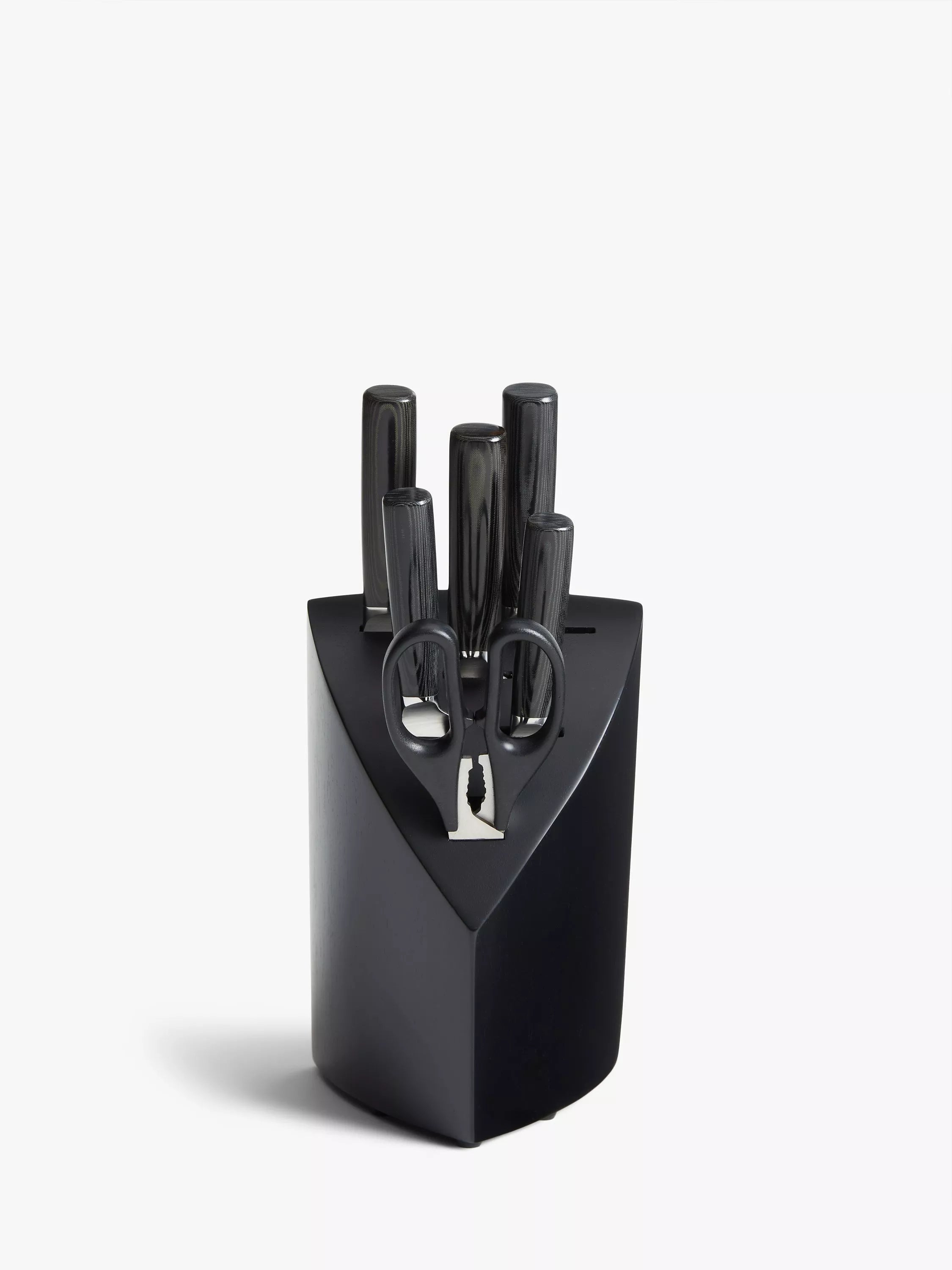 John Lewis professional knife block 6 piece set - British product