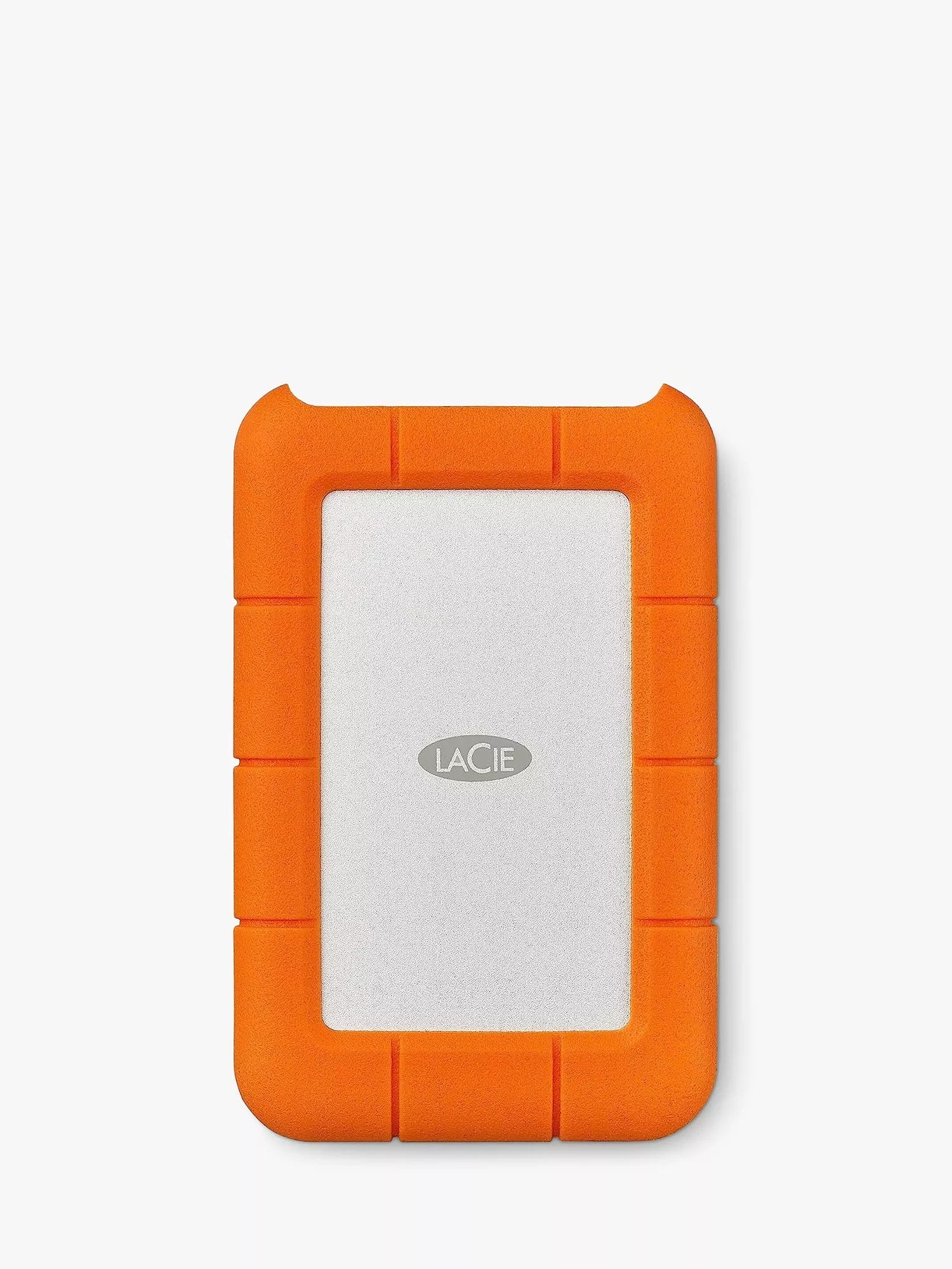 LaCie rugged external hard drive orange 5TB, UK version