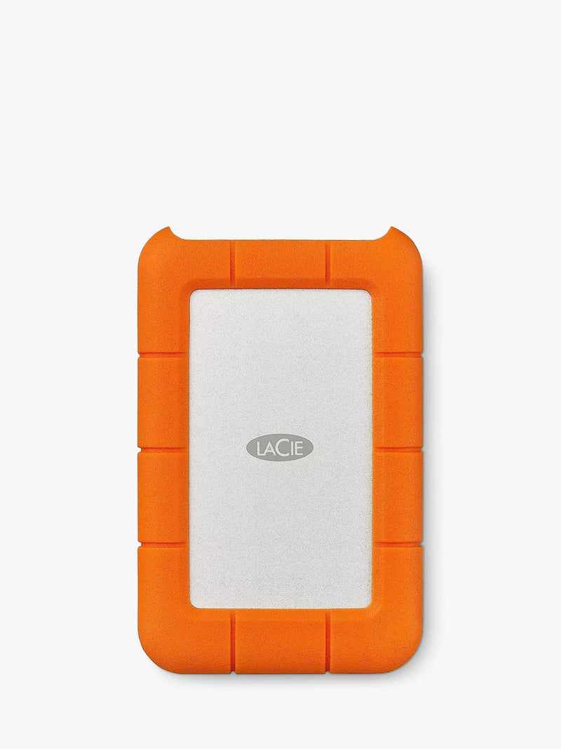 LaCie rugged external hard drive orange 5TB, UK version