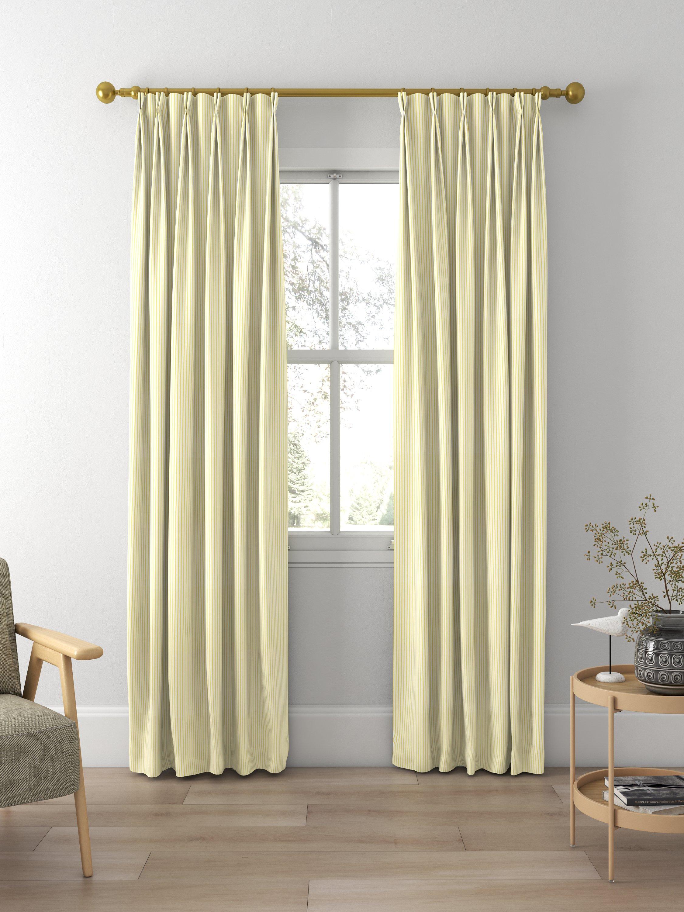 Harlequin Ribbon Stripe curtain roman blind Citrine British brand