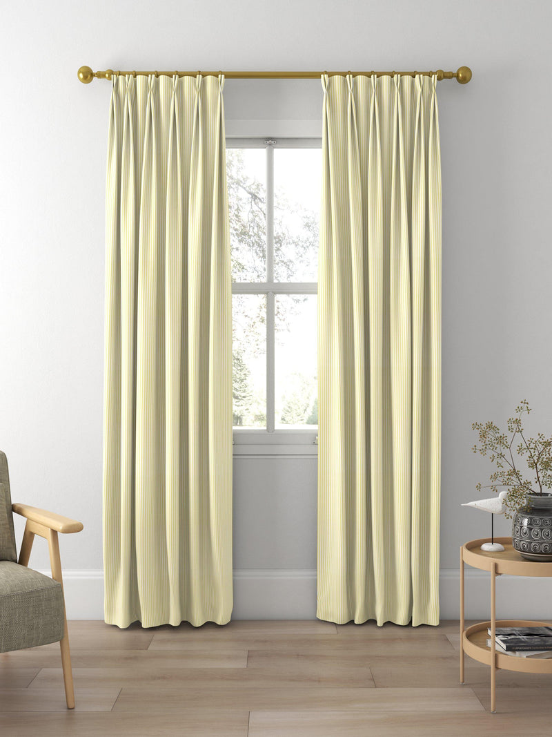 Harlequin Ribbon Stripe curtain roman blind Citrine British brand