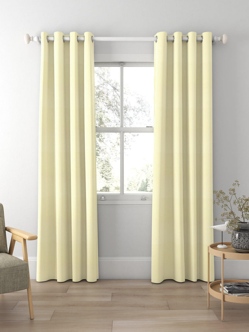 Harlequin Ribbon Stripe curtain roman blind Citrine British brand