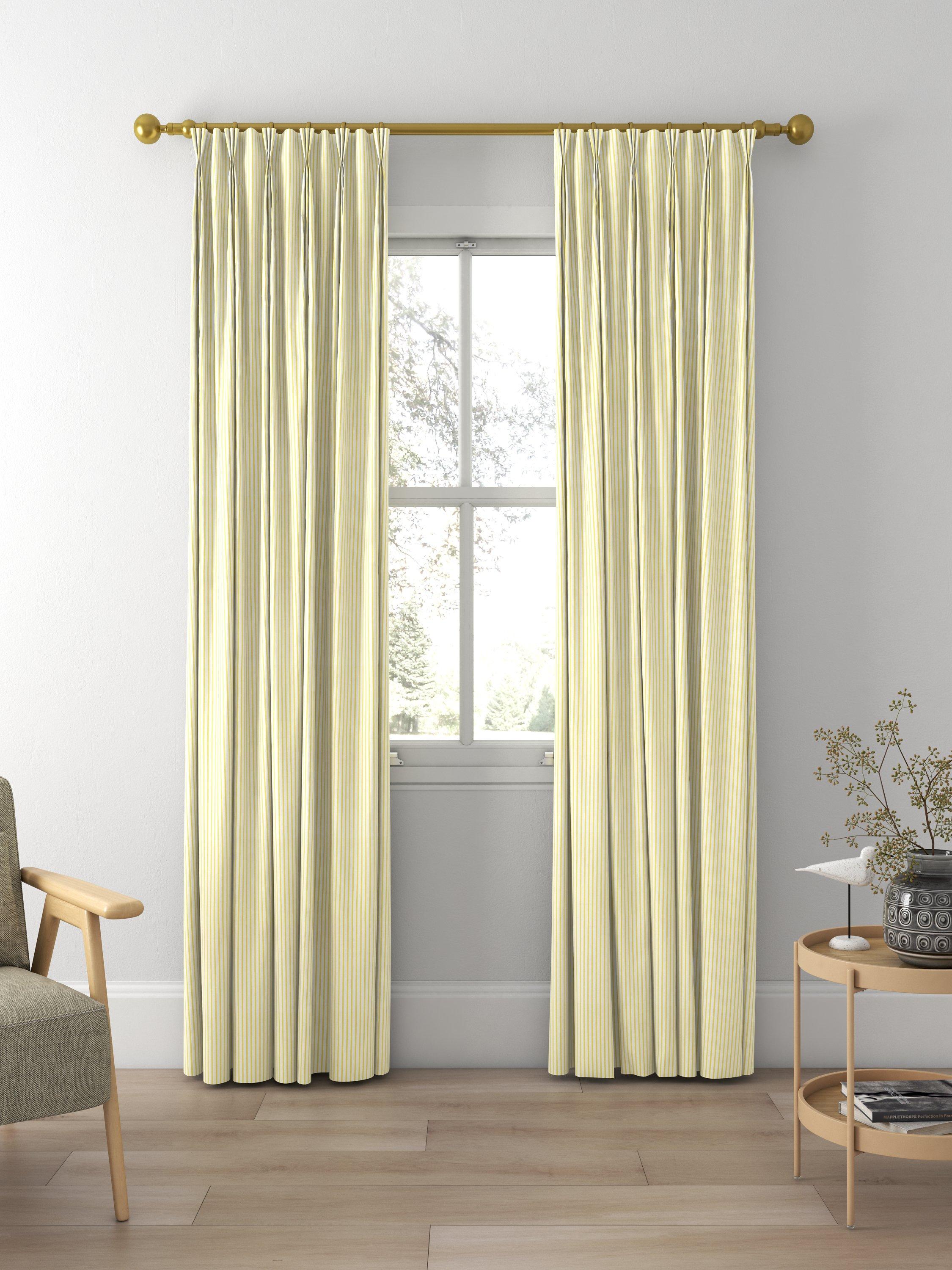 Harlequin Ribbon Stripe curtain roman blind Citrine British brand