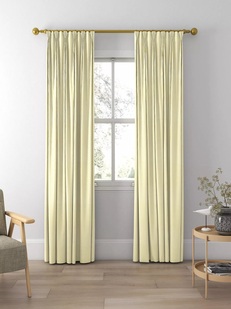 Harlequin Ribbon Stripe curtain roman blind Citrine British brand