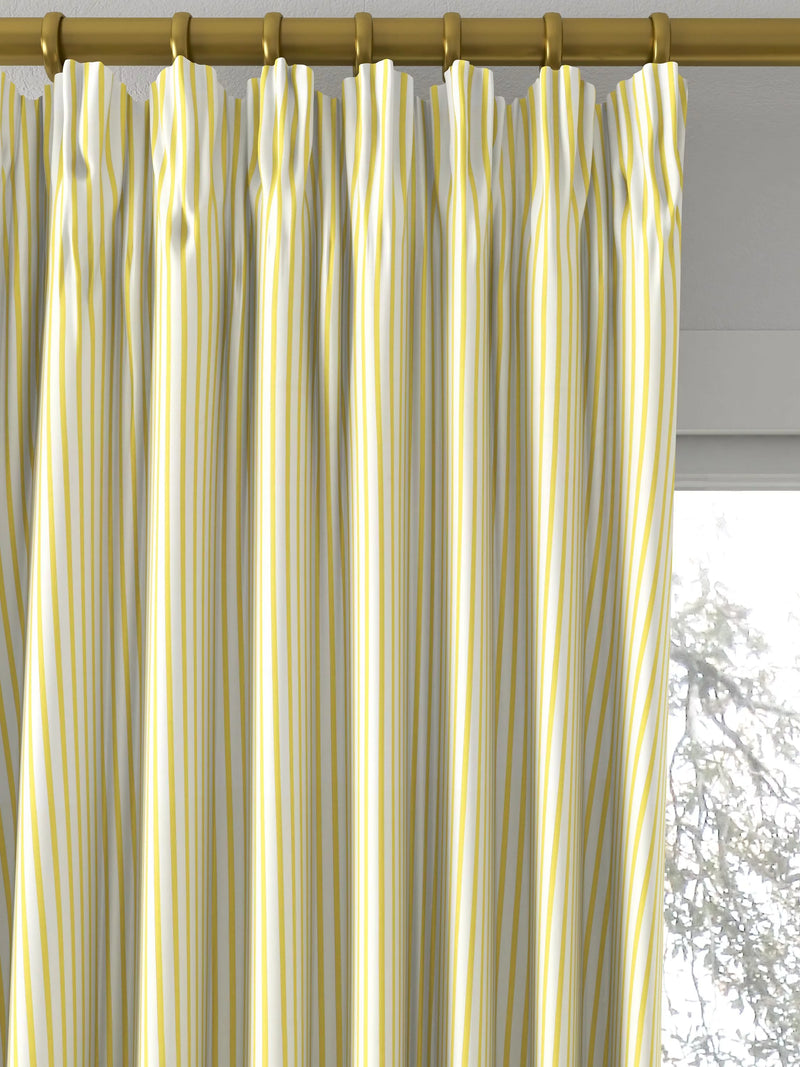 Harlequin Ribbon Stripe curtain roman blind Citrine British brand