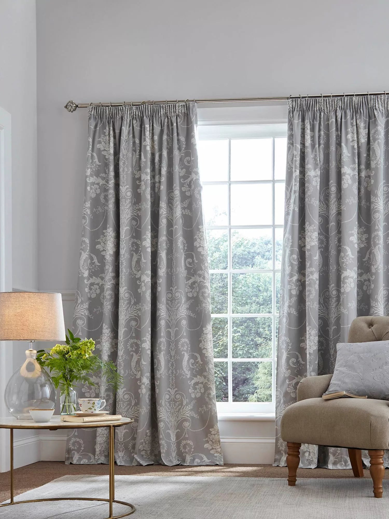 Laura Ashley Josette curtain tiebacks pack of 2 - British product