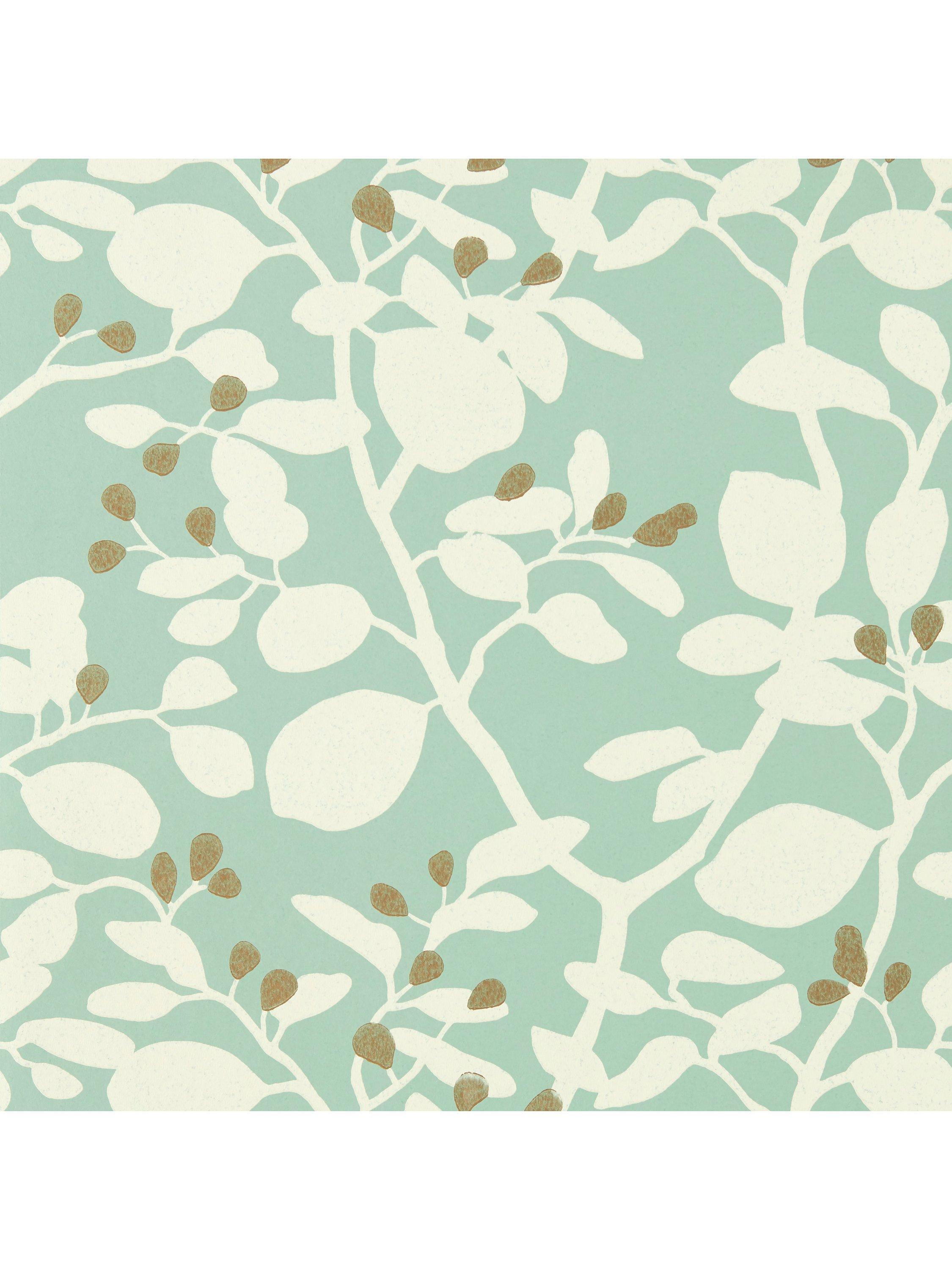 Harlequin Ardisia wallpaper with berry and branch design, UK version