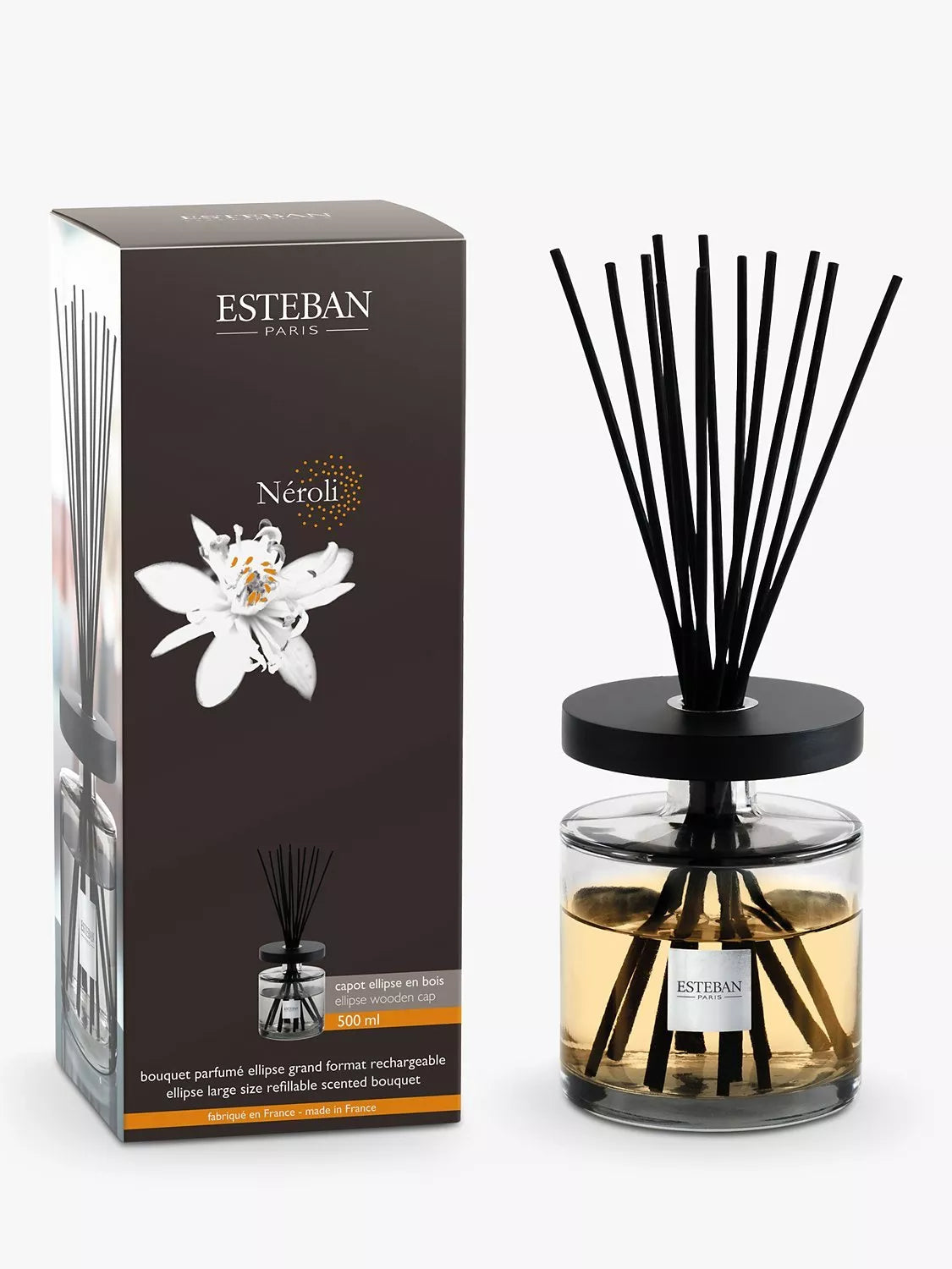 Esteban XL Neroli reed diffuser 500ml - British product