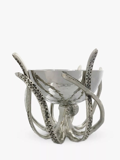 John Lewis Culinary Concepts Mini Octopus Stainless Steel Bowl and Tentacle Stand- Buy online at McGrocer
