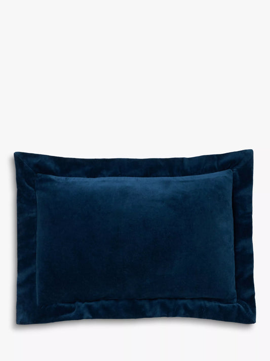 Truly Flanged Velvet Lombard Cushion