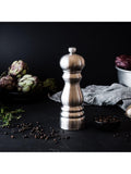 Peugeot Paris Chef salt and pepper mills 18cm silver, UK version