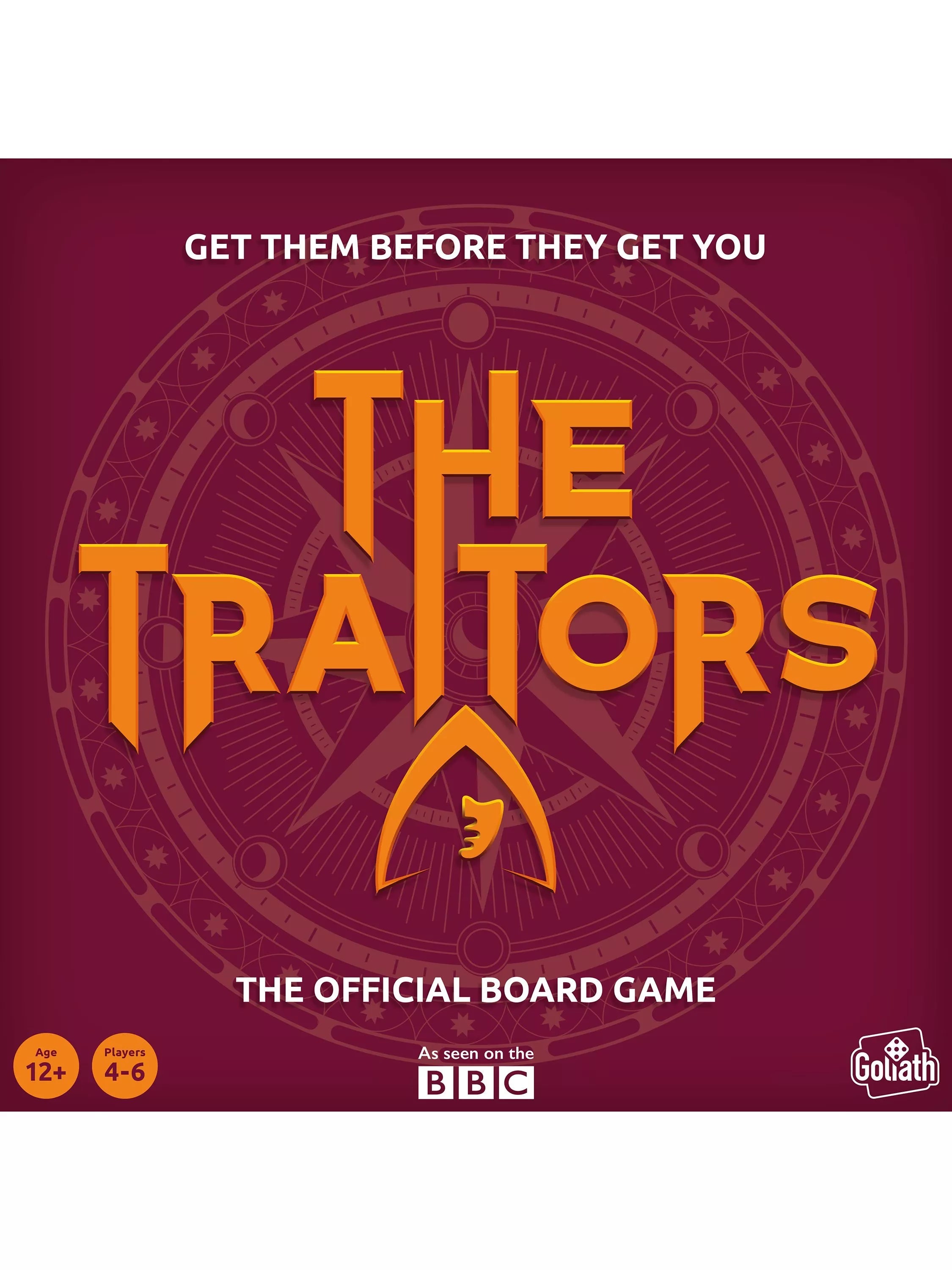 Goliath The Traitors official board game 4-6 players (British brand)