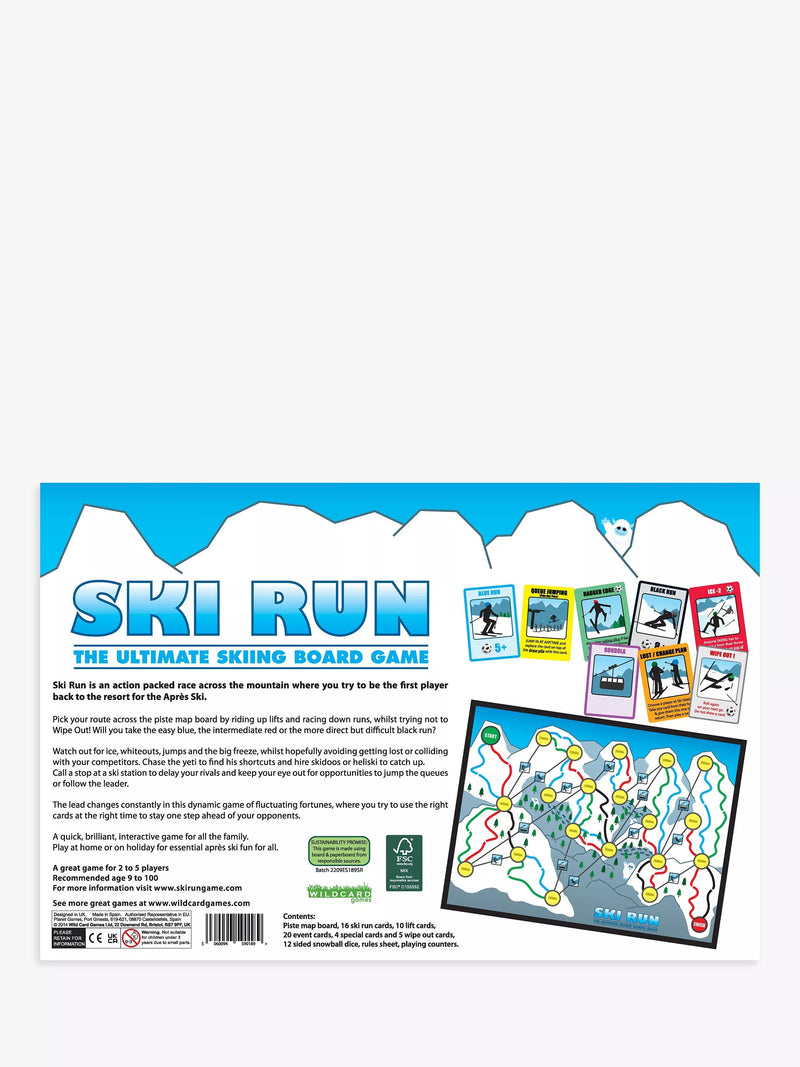 Wildcard Games Ski Run board game (British brand)