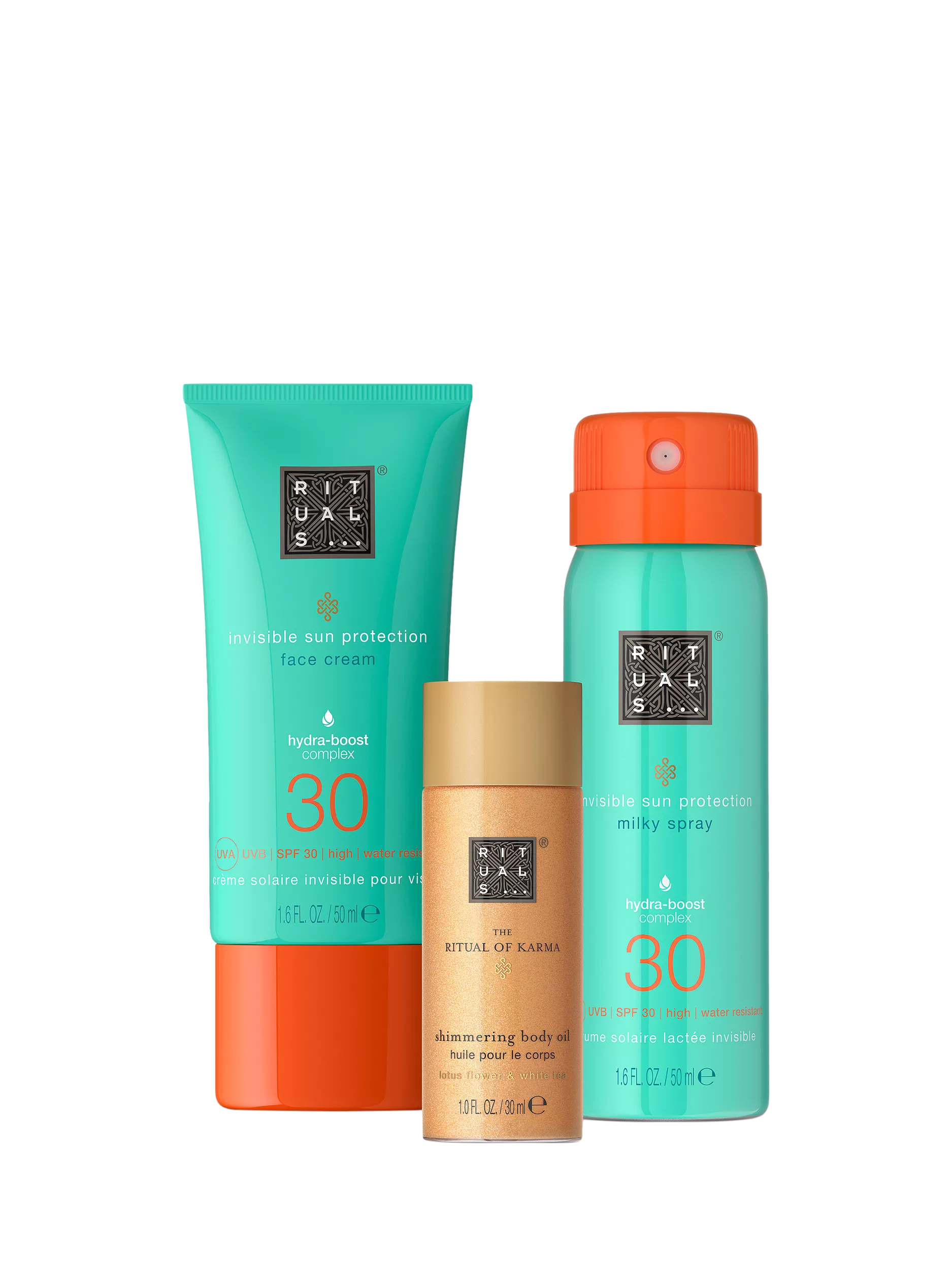 Rituals sun care gift set Karma Bestsellers, UK version