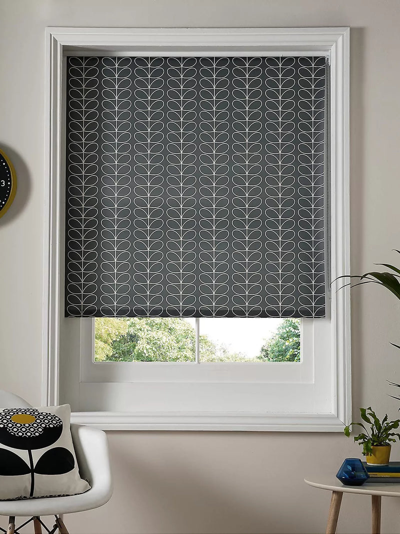 Orla Kiely Linear Stem roller blind 180x162cm, imported from the UK
