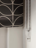 Orla Kiely Linear Stem roller blind 180x162cm, imported from the UK