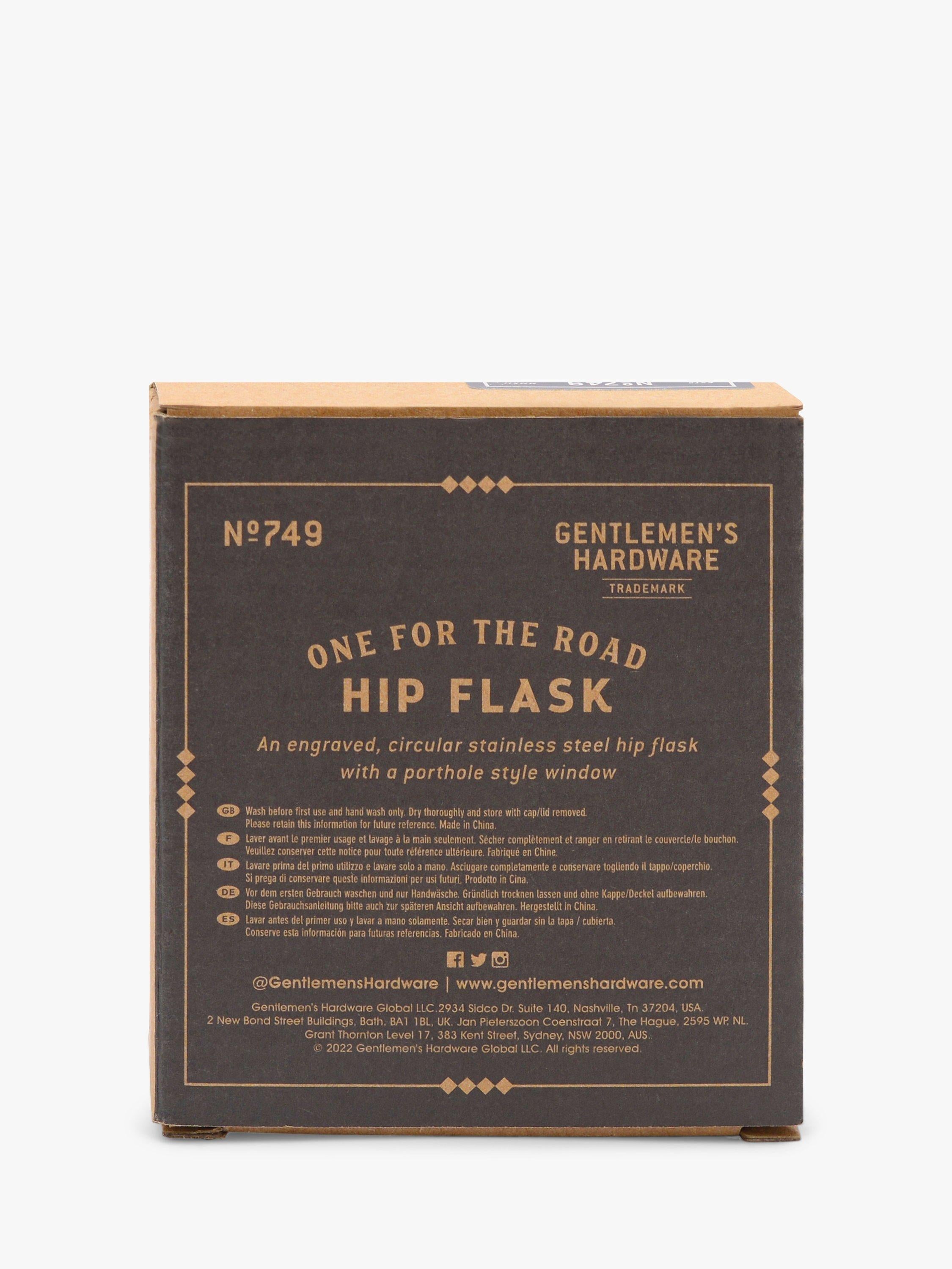 Gentlemen's Hardware One For The Road Taschenflachmann 5 oz, UK-Version