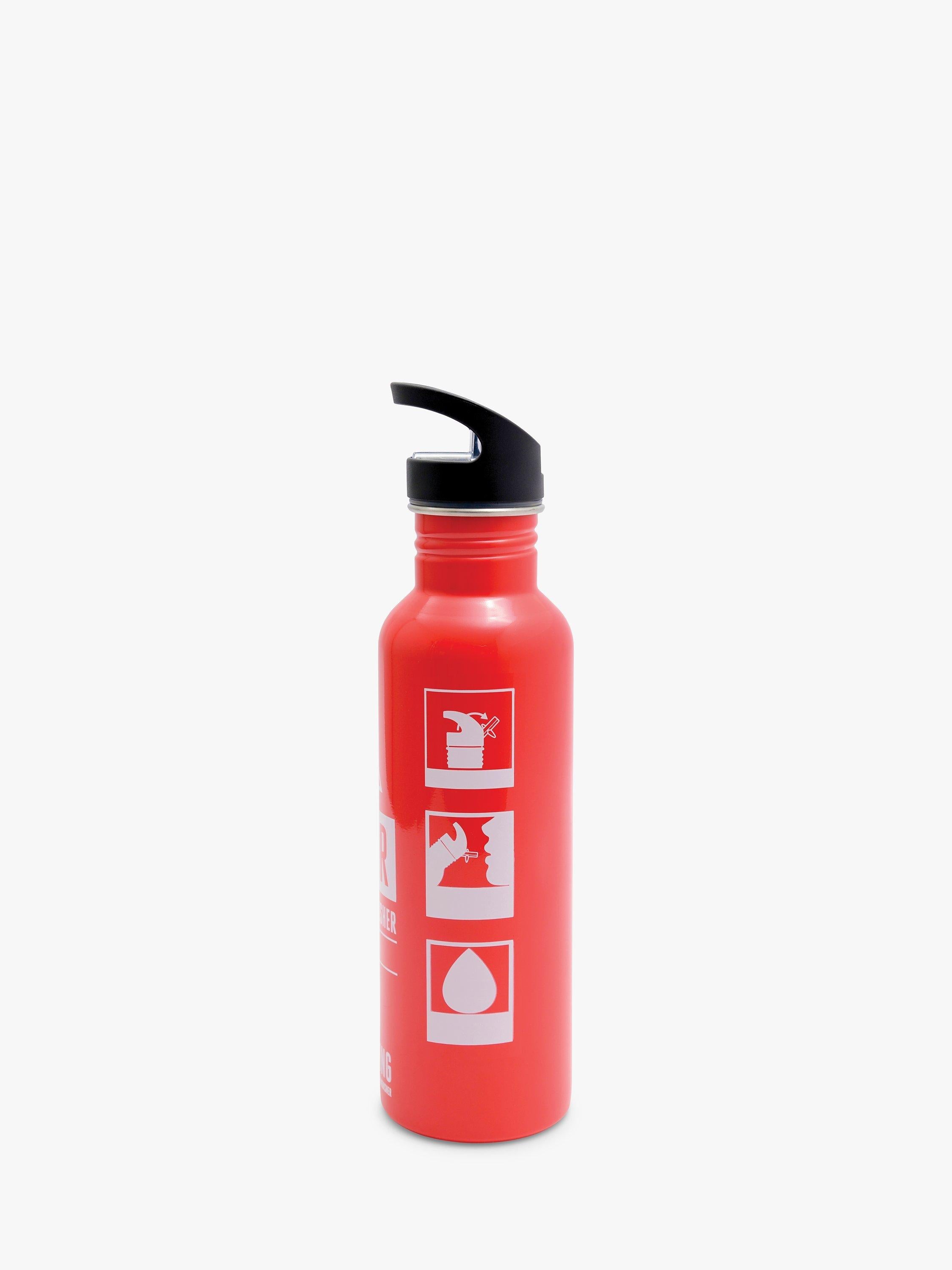 Gentlemen's Hardware fire extinguisher style water bottle 750ml, UK version