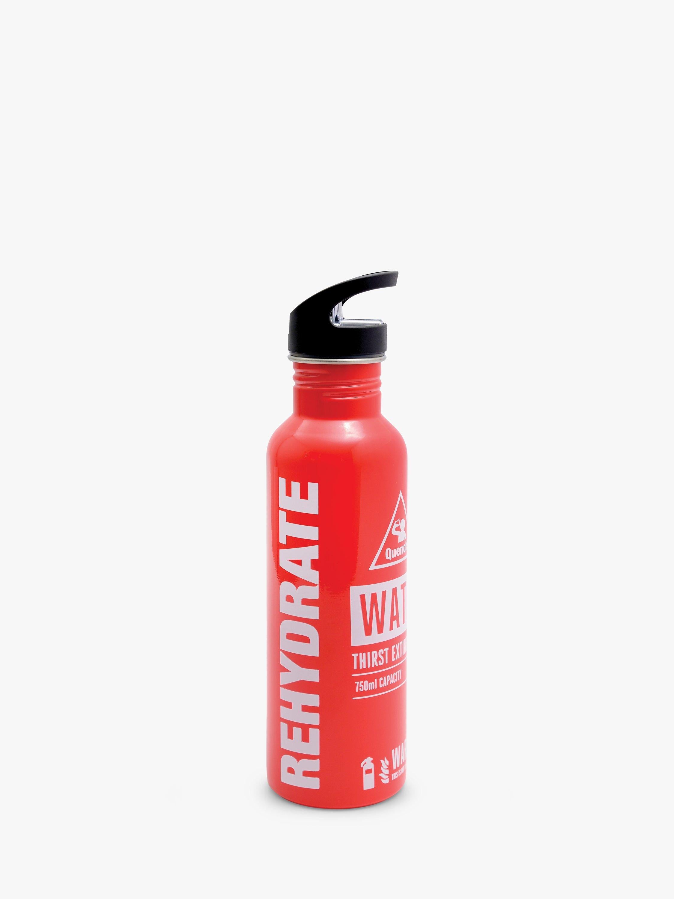 Gentlemen's Hardware fire extinguisher style water bottle 750ml, UK version