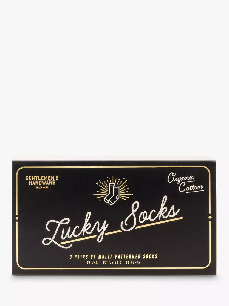 Gentlemen's Hardware Lucky Socks Gift Set