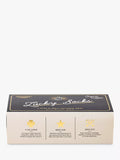 Gentlemen's Hardware lucky socks gift set with three pairs and international icons, UK version