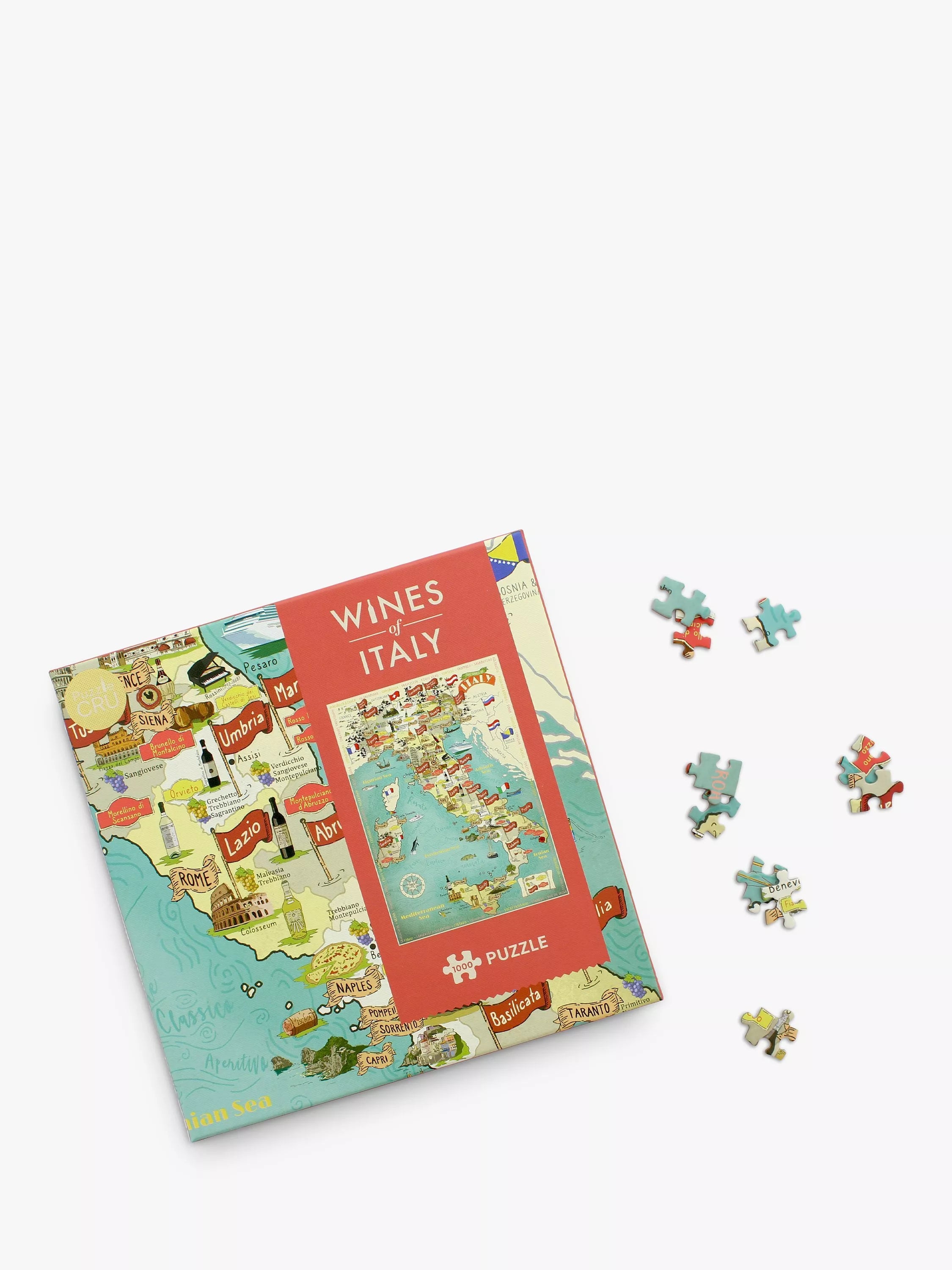 Professor Puzzle Wines of Italy jigsaw puzzle 1000 pieces, UK version