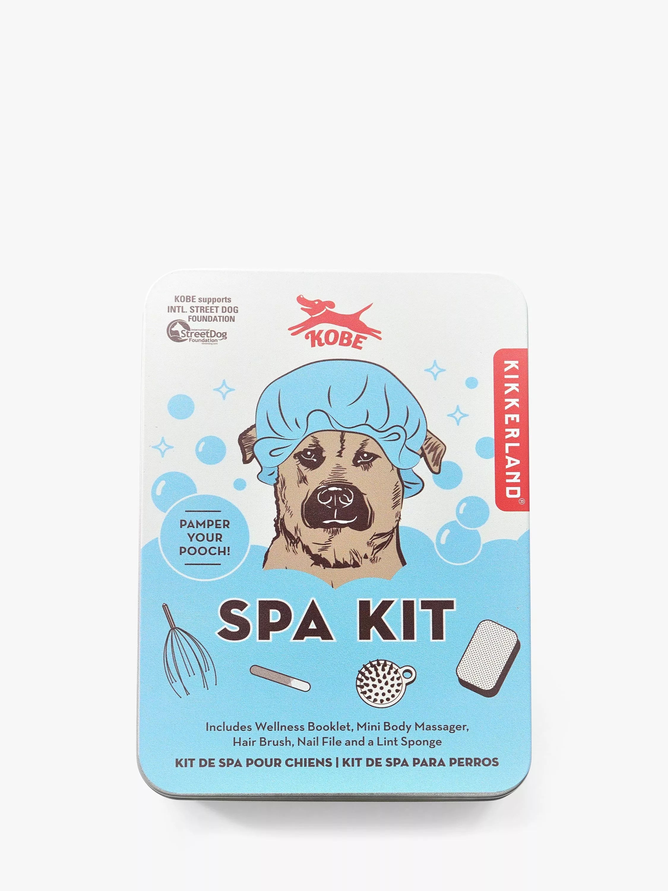 Kikkerland Kobe dog spa kit, UK version