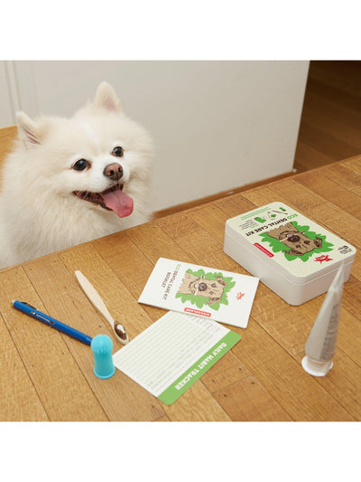 Kikkerland Kobe Dog Dental Care Kit