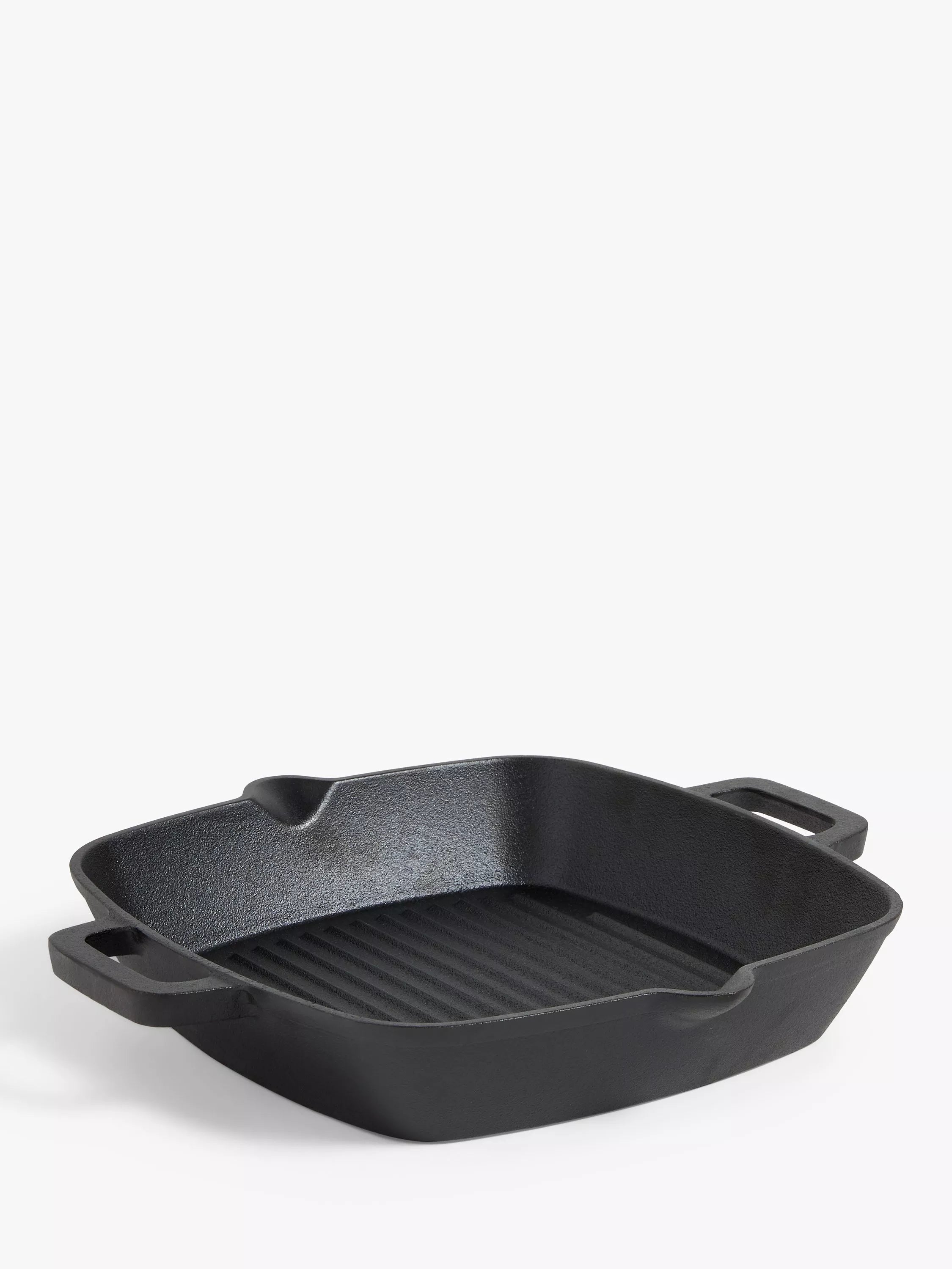 John Lewis cast iron square grill pan 26cm, UK version