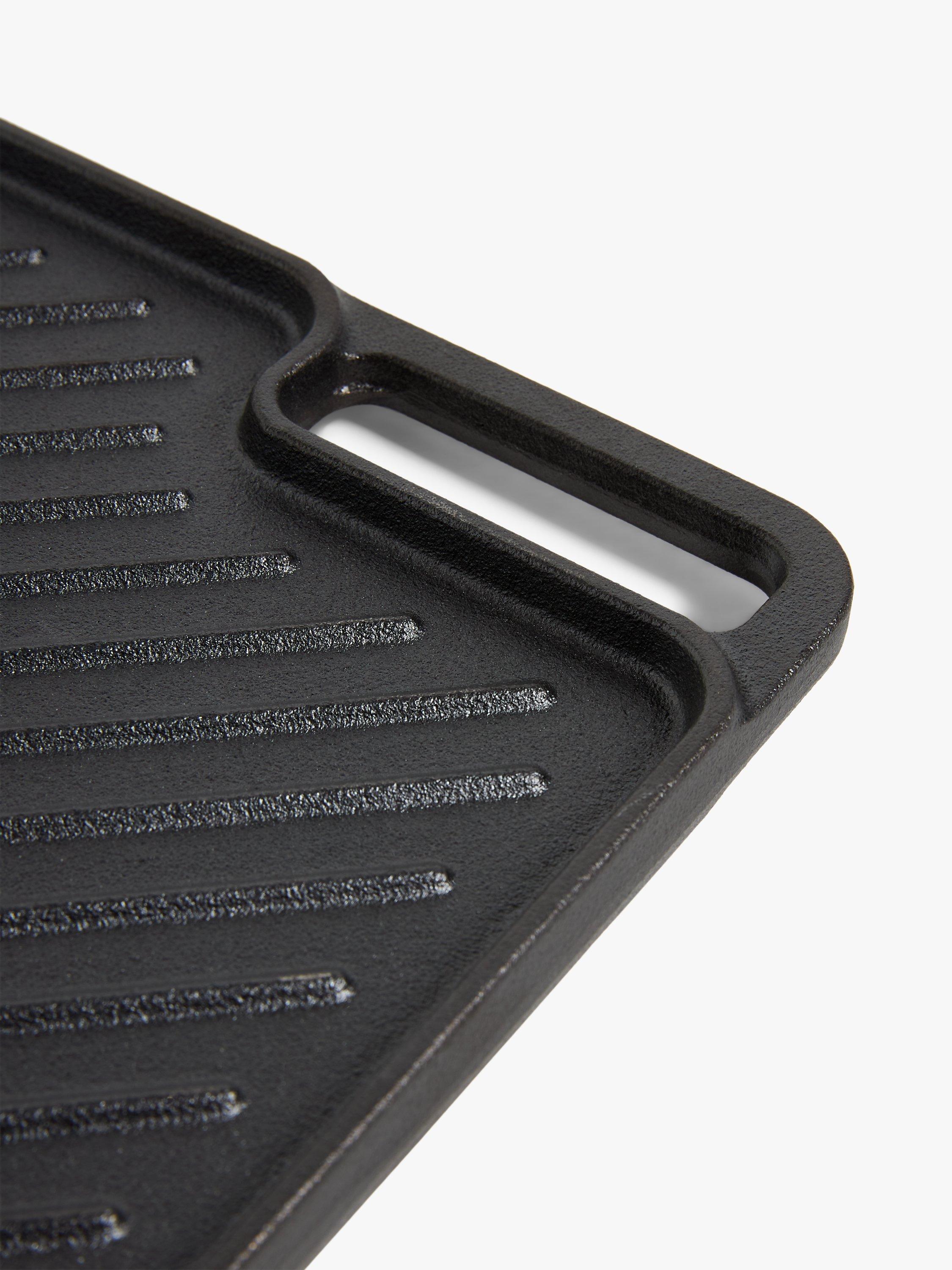 John Lewis cast iron rectangular grill pan 46cm, UK version