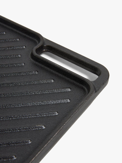 John Lewis støpejern rektangulær grillpanne 46 cm
