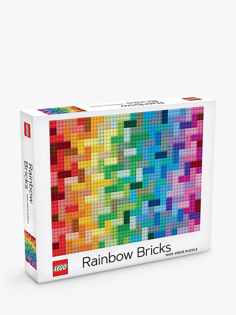 Chronicle Books LEGO Rainbow Bricks jigsaw puzzle 1000 pieces - British product