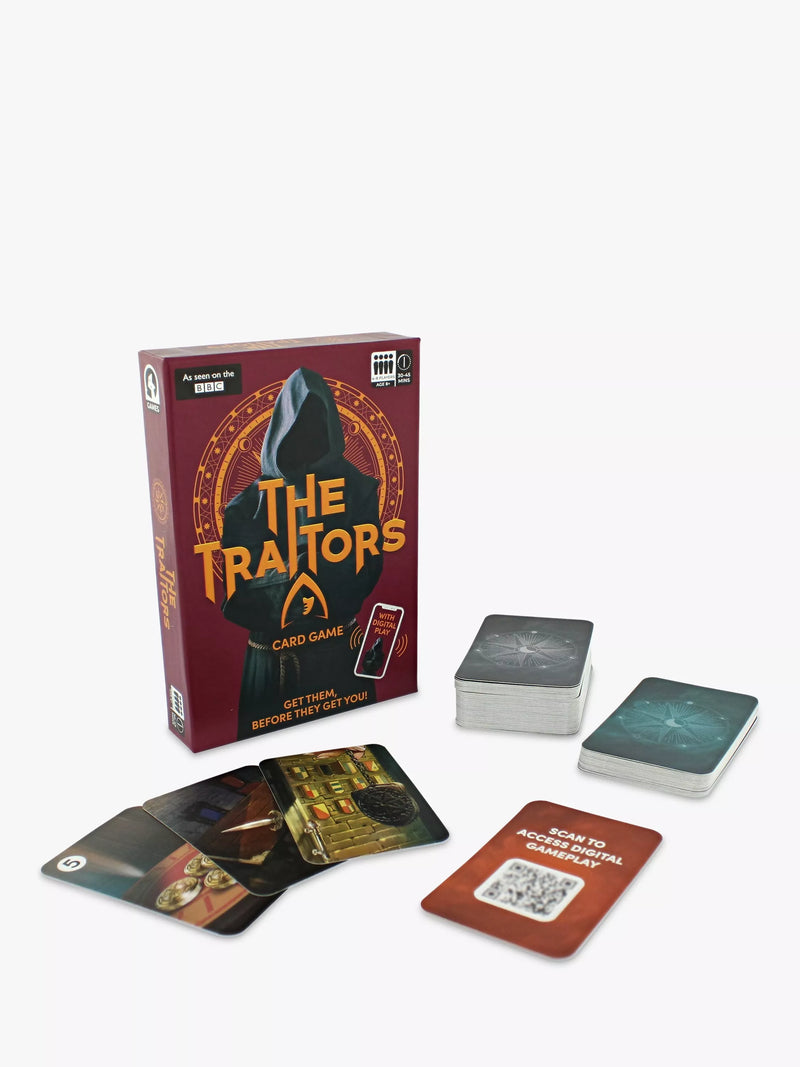 Ginger Fox The Traitors card game, UK version