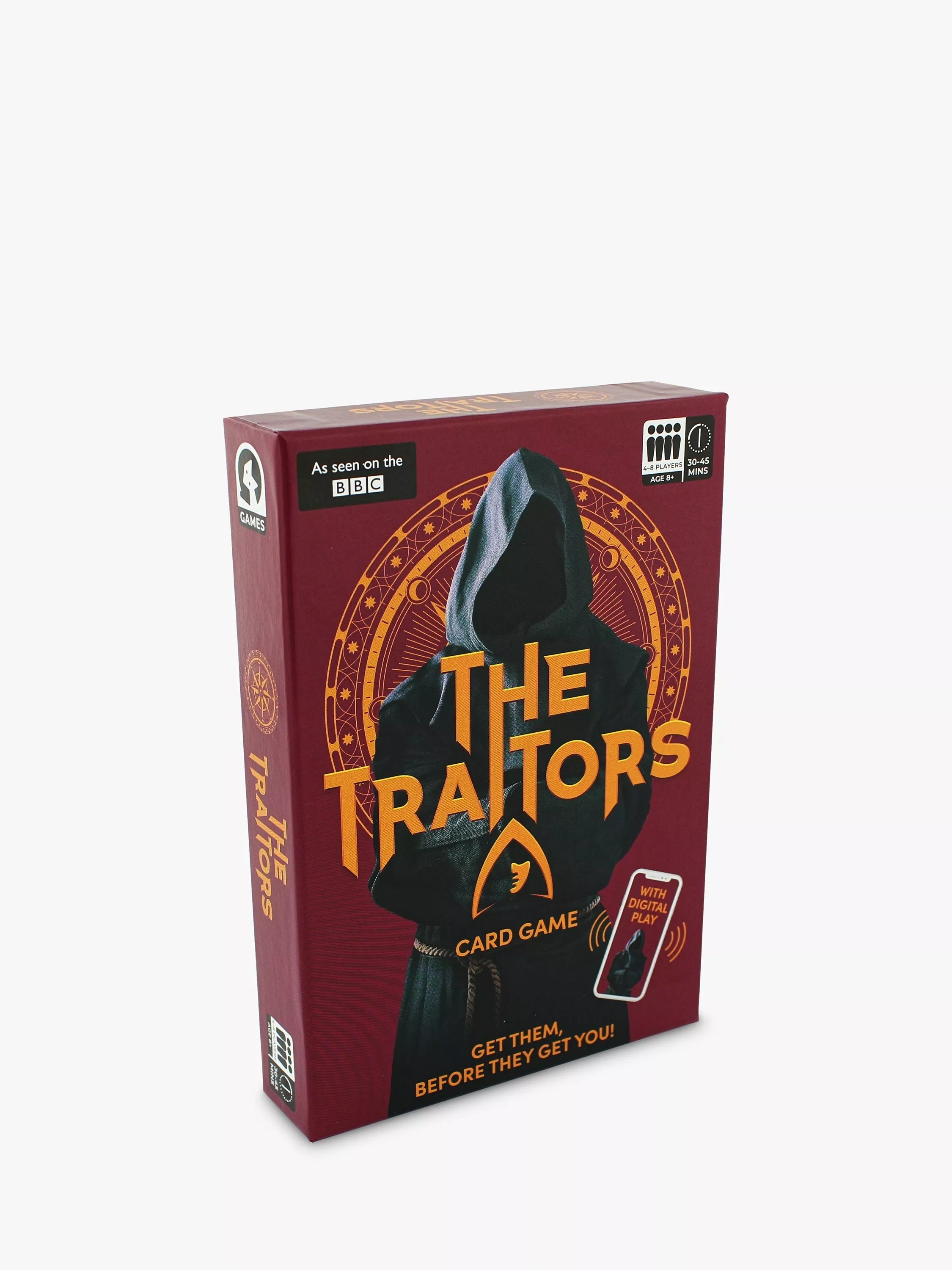 Ginger Fox The Traitors card game, UK version