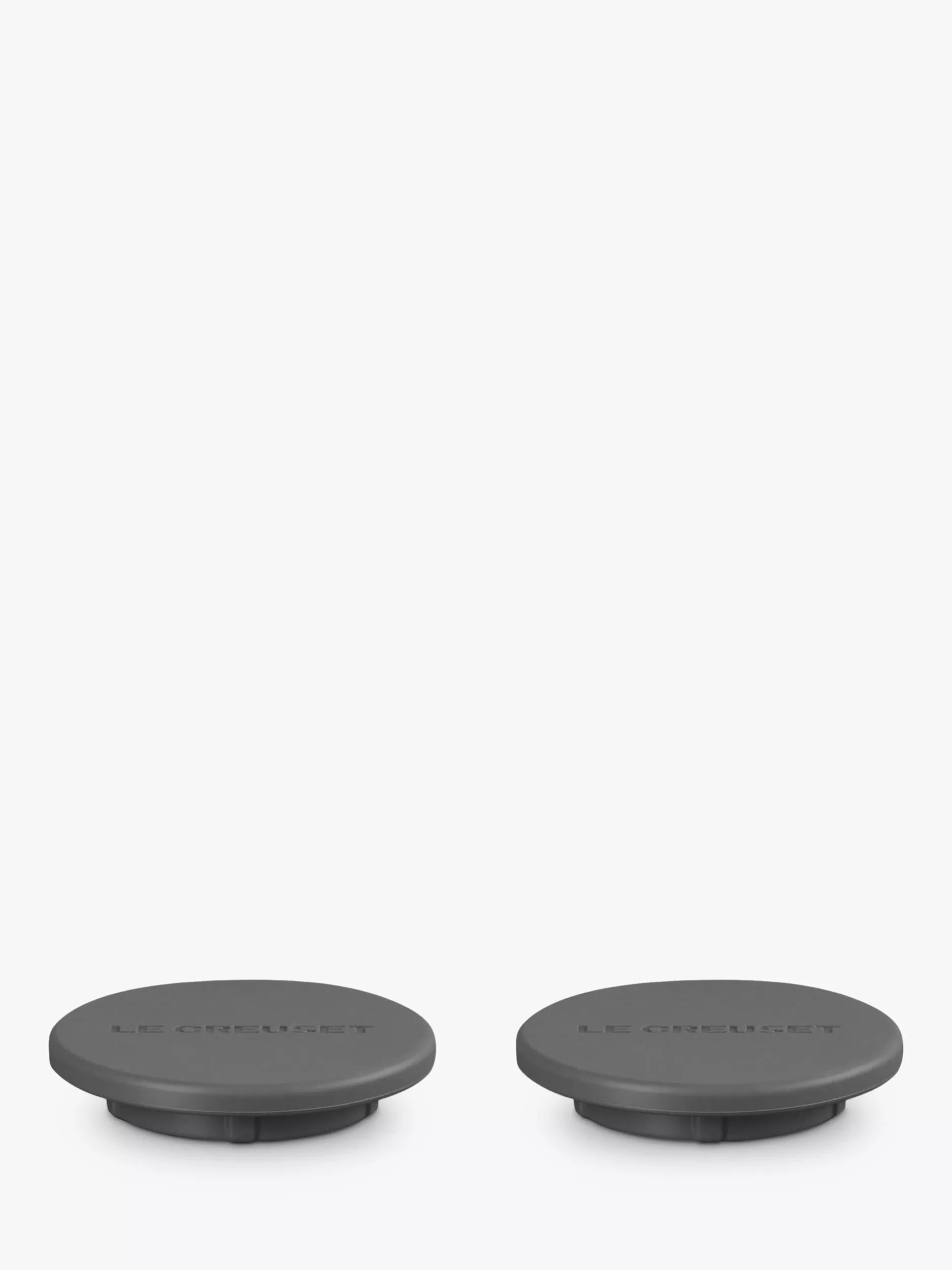 Le Creuset silicone mill caps set of 2 Flint (British brand)