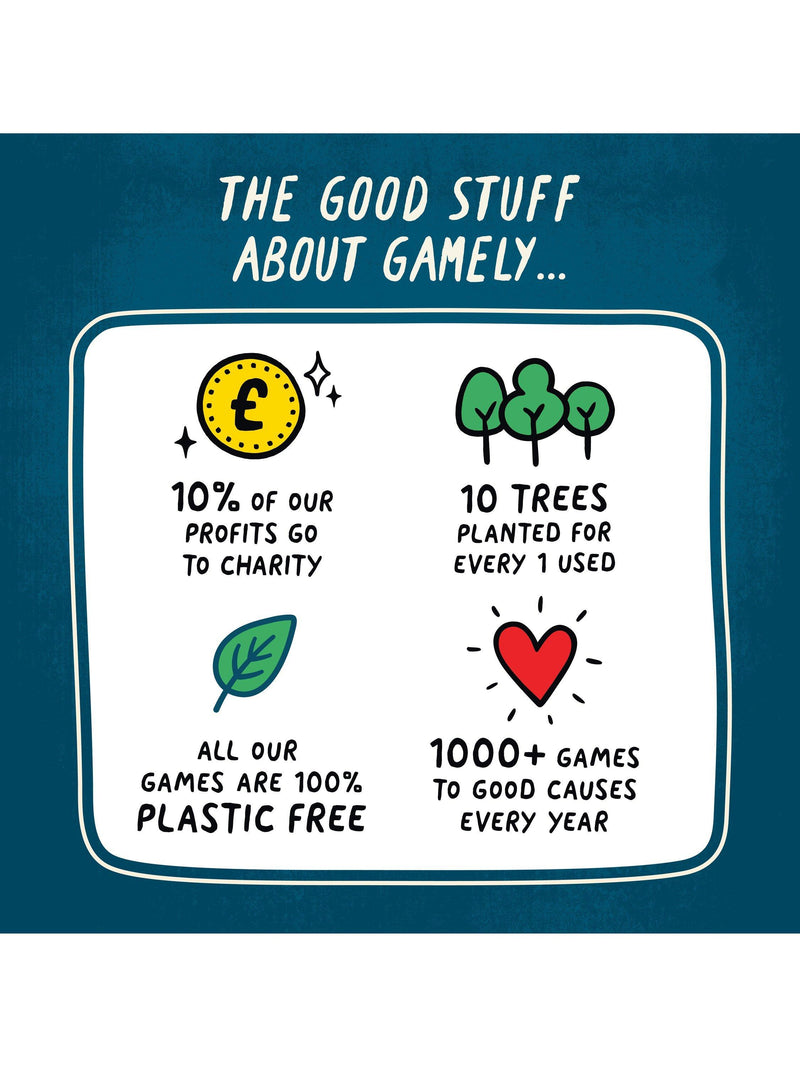 Gamely Top of the World trivia card game, UK version