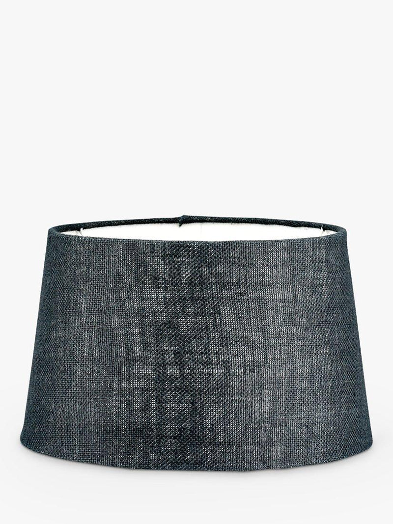 Nkuku Dia jute lampshade with drum shape, 30.5cm (British brand)