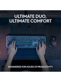 Logitech MX Keys S Combo keyboard mouse Graphite, imported from the UK