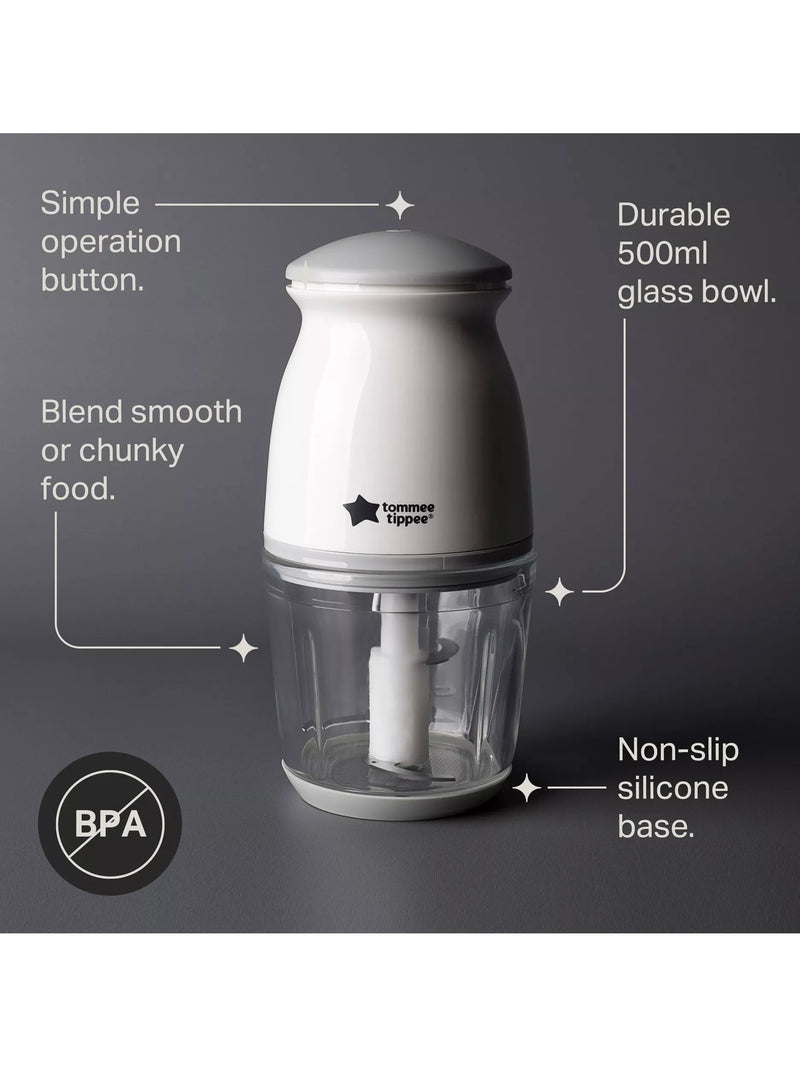 Tommee Tippee Quick-Chop electric mini food chopper 500ml UK version