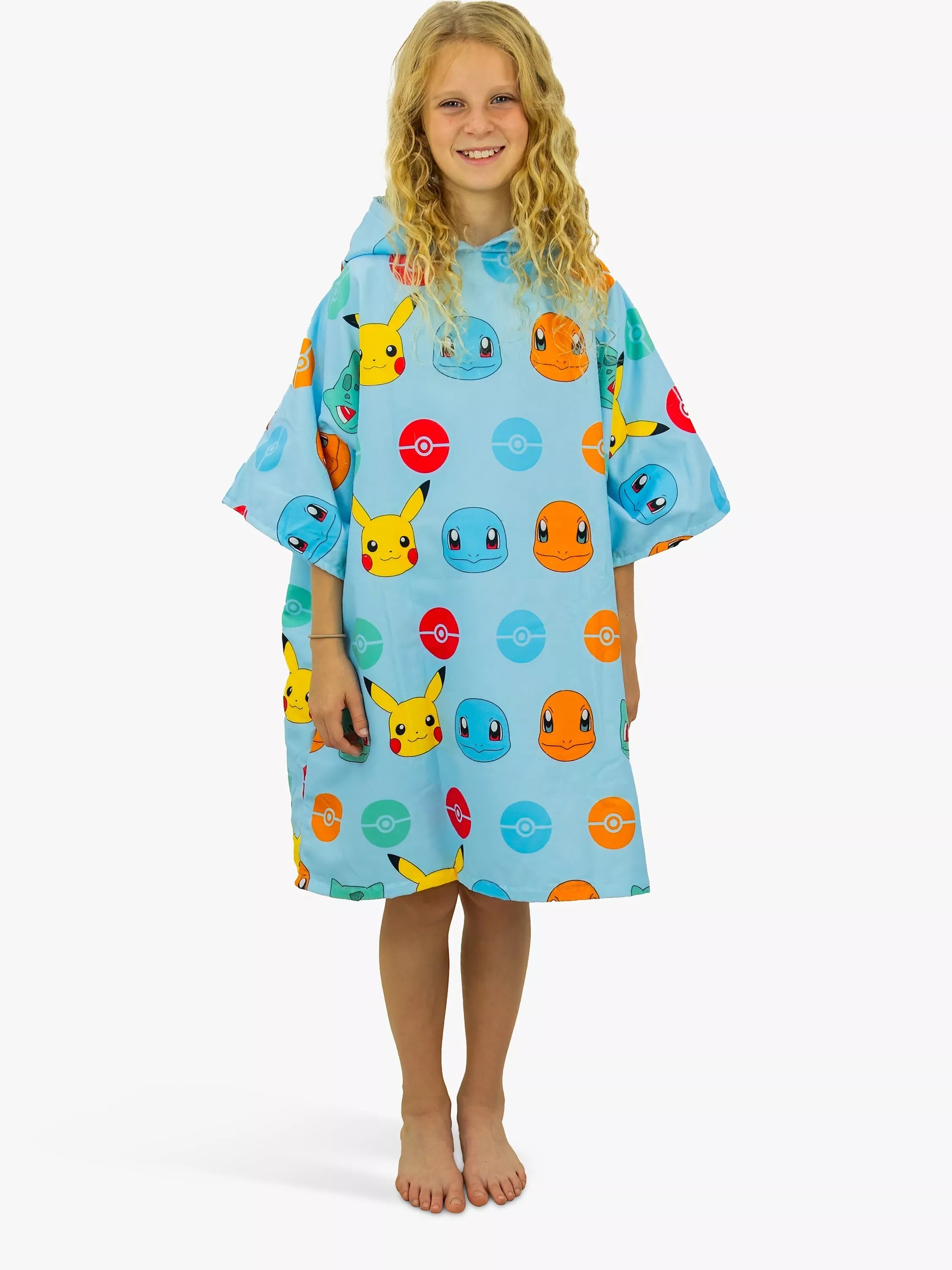 Pokémon hooded towel poncho 80x70cm - British product