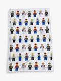 Lego Minifigure Sherpa Fleece Blanket